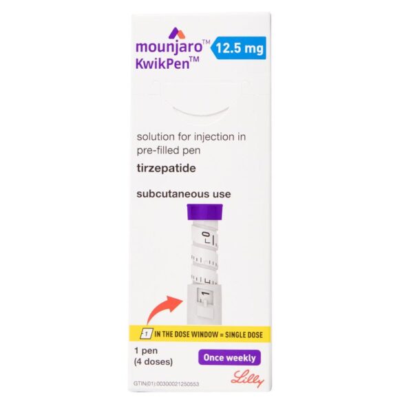 Mounjaro (tirzepatide) injection4 x 0.5ml prefilled pens - Image 4